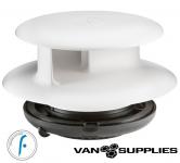 Flettner TCX-2 Rotary Van Wind Driven Roof Vent - Narrow Base - White,stockcode:VSA0016